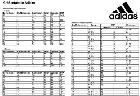 größentabelle adidas hosen herren|adidas größen tabelle pdf.